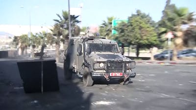 Palestijnen clashen met Israëlische soldaten na begrafenis