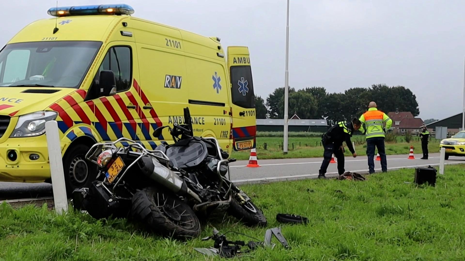 Motorrijder Gewond Door Crash Op Oprit A59 Bij Drunen