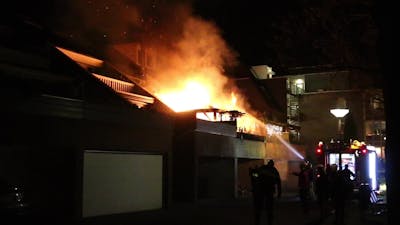 Uitslaande brand op eerste kerstdag in Oldenzaal