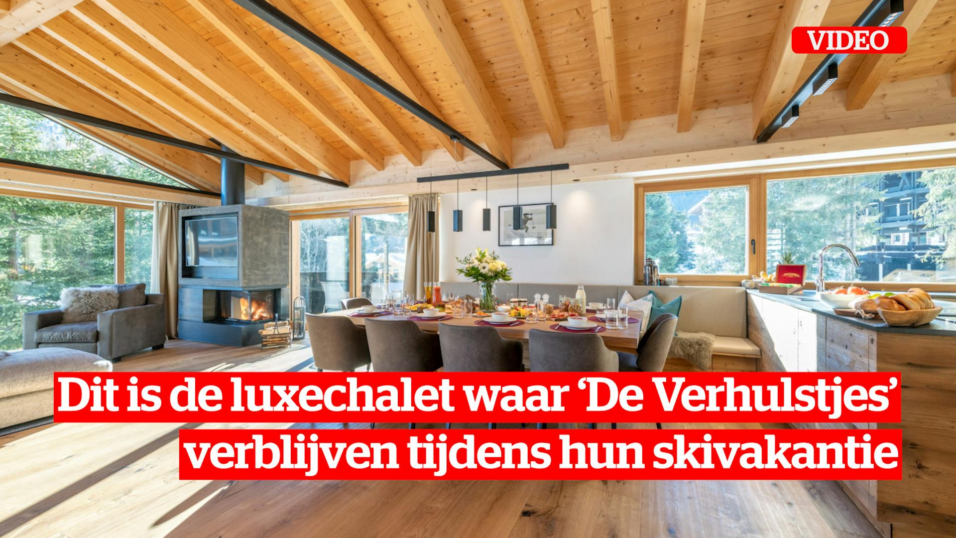 Hier Verblijven 'De Verhulstjes' Tijdens Hun Skivakantie