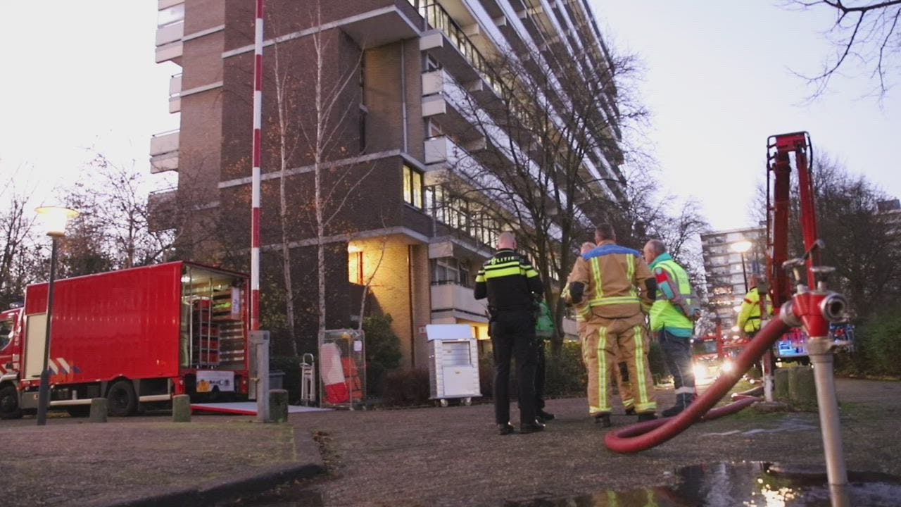 Grote Brand In Rijswijk