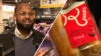 Kadir maakt Brabantse ramadansnack: het halal worstenbroodje