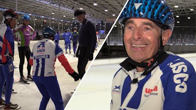 Goof (81) uit Oosterhout leerde honderden kinderen schaatsen