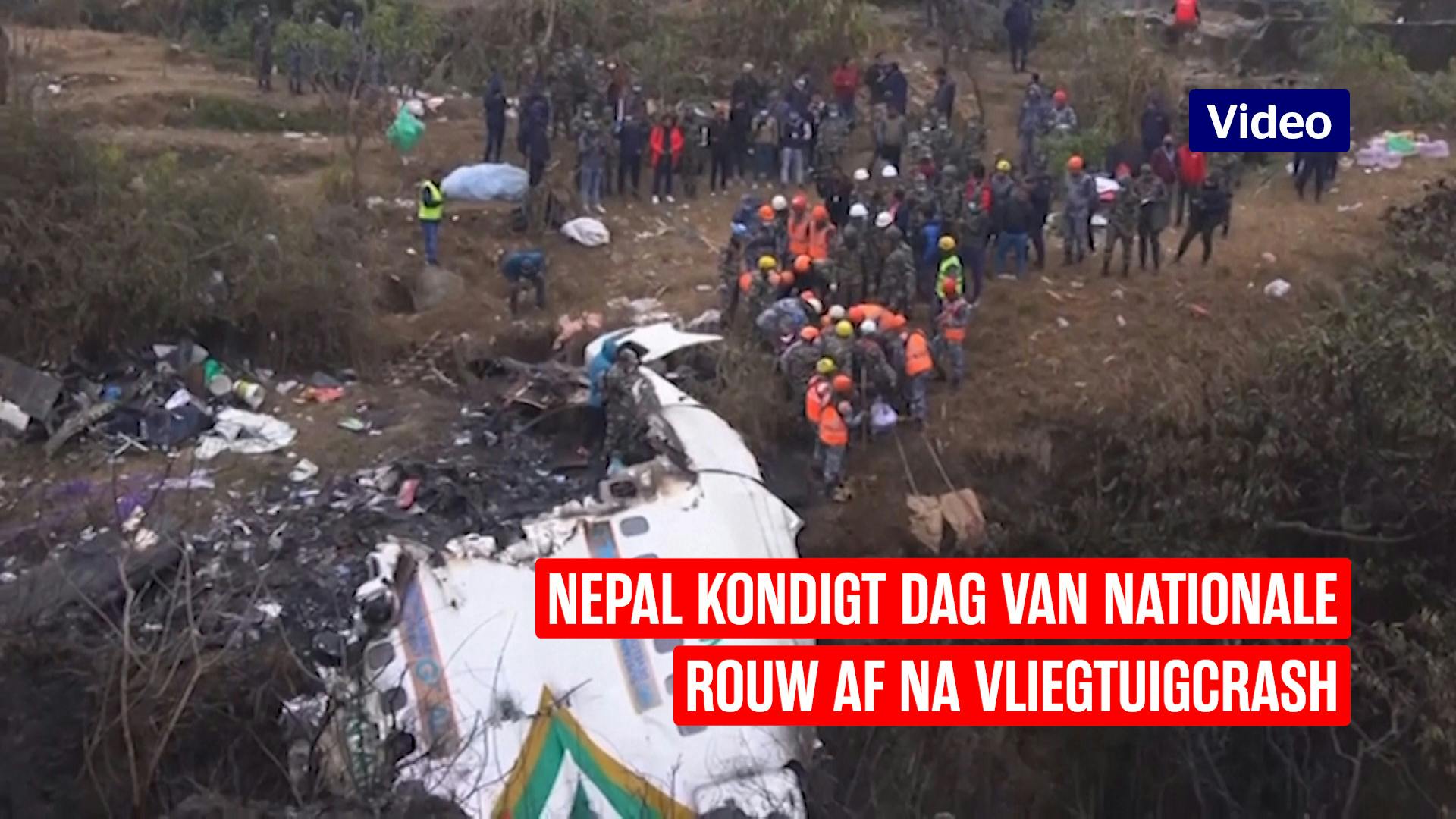 Nepal Kondigt Dag Van Nationale Rouw Af Na Vliegtuigcrash