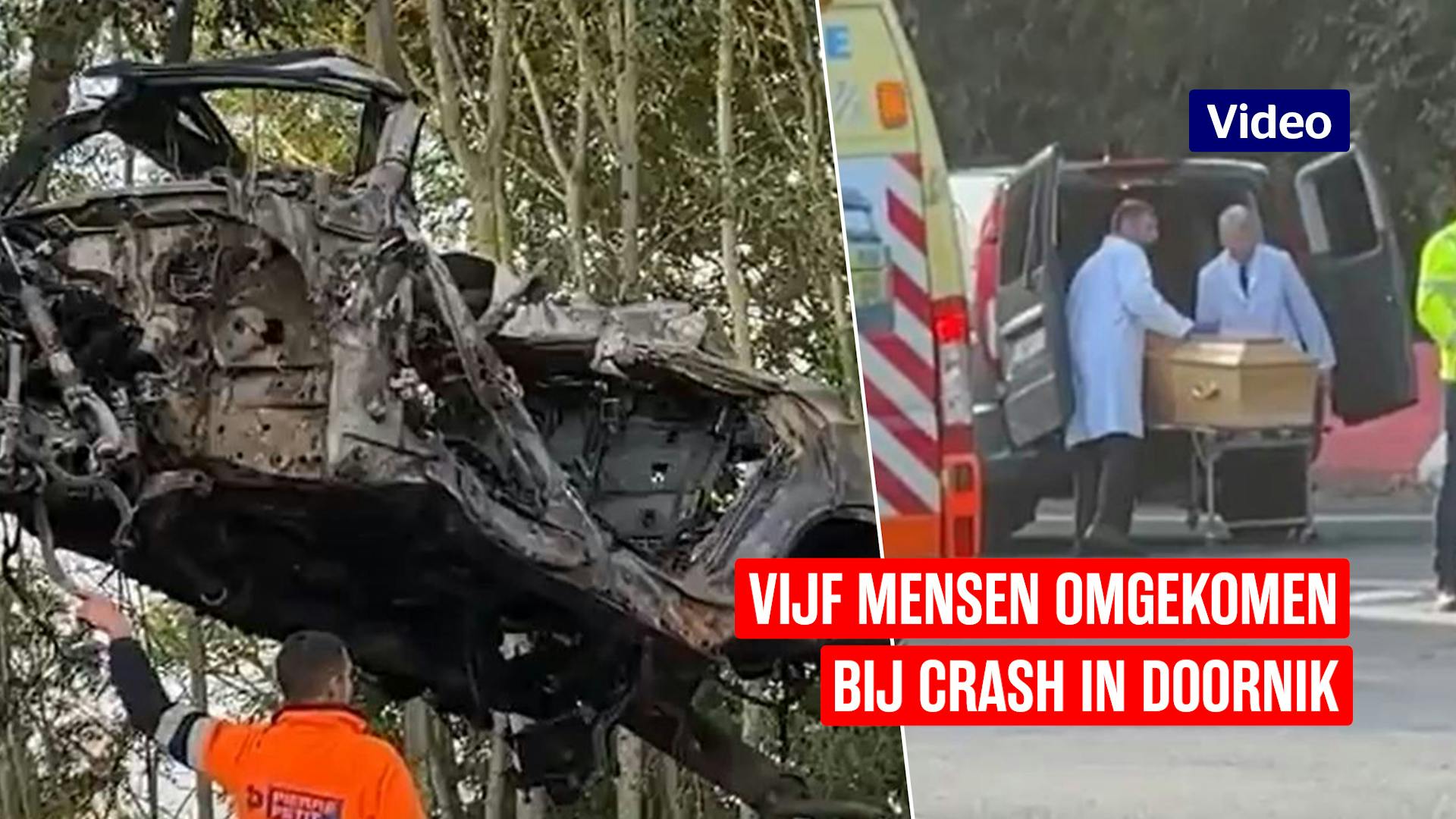 Vijf Mensen Omgekomen Bij Crash In Doornik