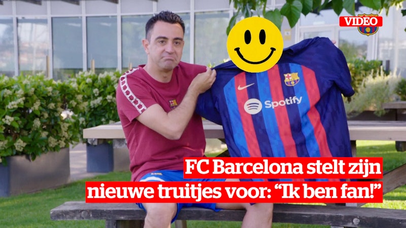conservatief Destructief resultaat Fans smullen van nieuwe truitjes FC Barcelona, met voor het eerst Spotify  als shirtsponsor | Primera Division | hln.be