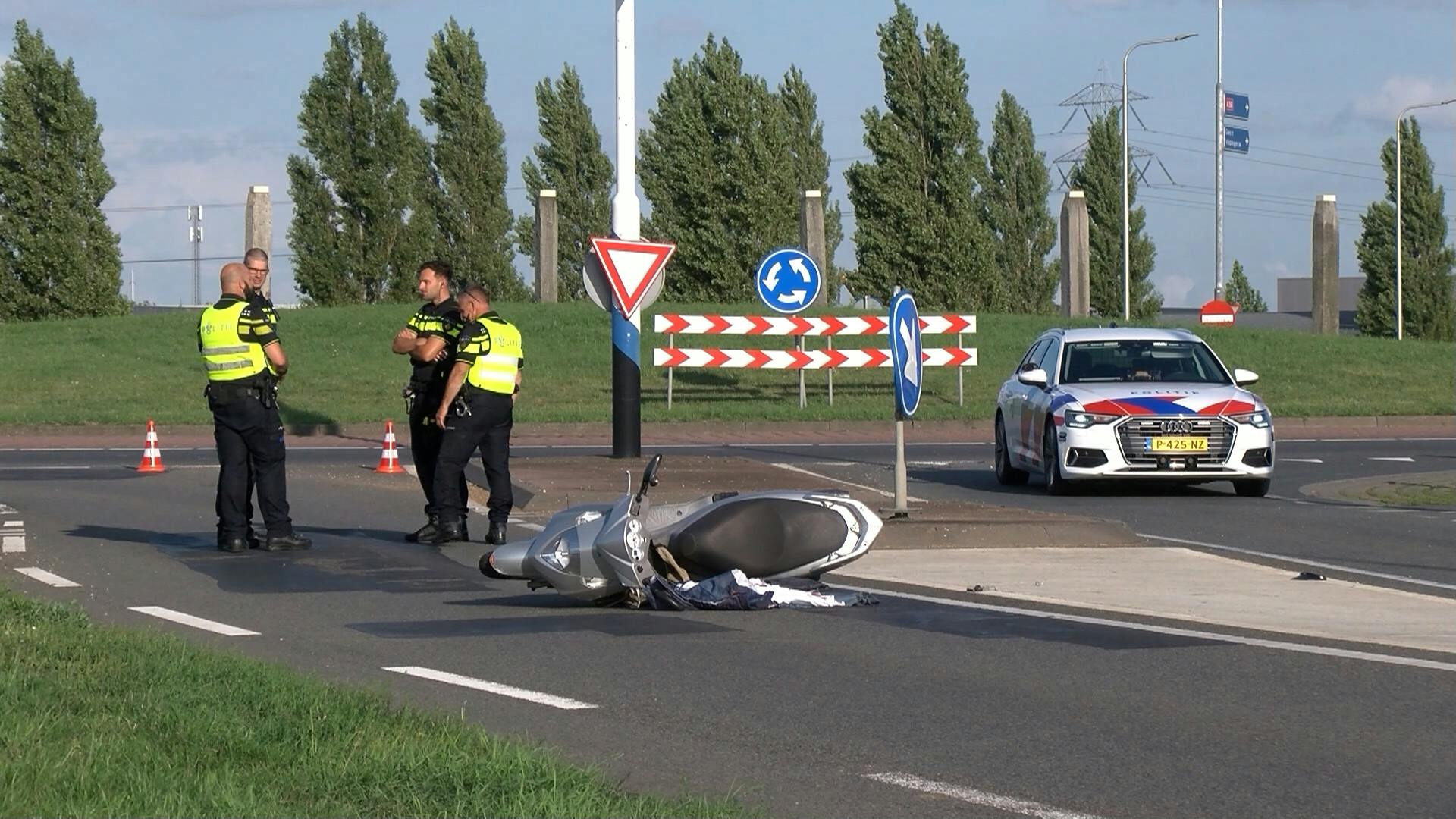 Motorbestuurder Betrokken Bij Ernstig Ongeluk In Kruiningen