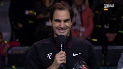 Federer: 'Deze week zal ik nooit vergeten'