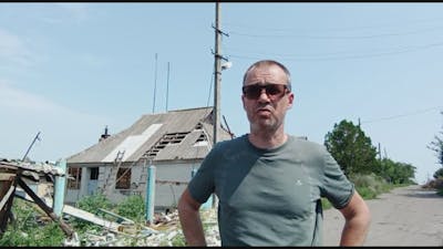 In de Donbas laten ze hun koeien en varkens niet in de steek