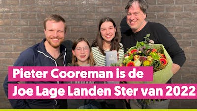 Pieter Cooreman is de Joe Lage Landen Ster van 2022