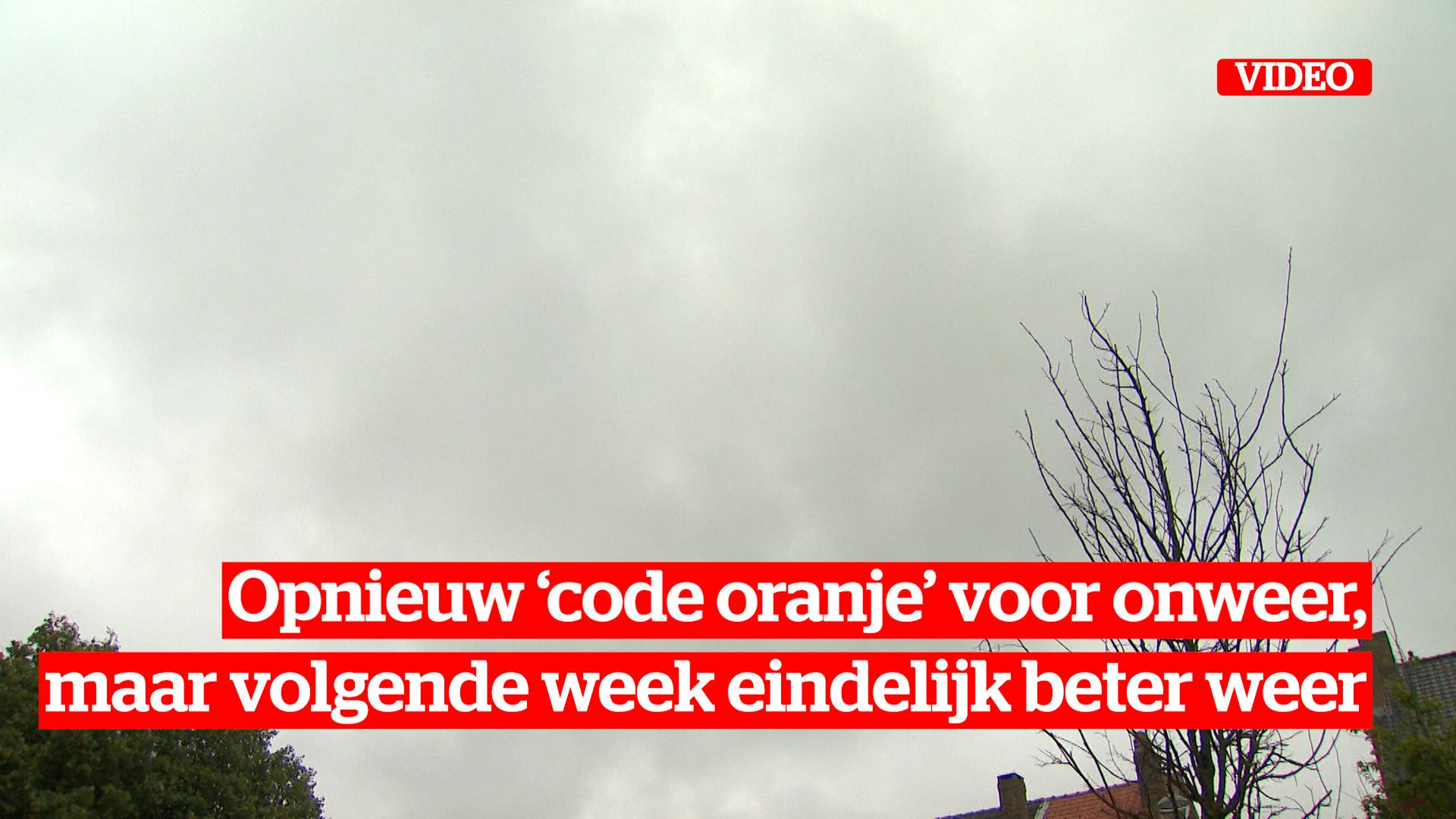 KMI Waarschuwt Met Code Oranje Opnieuw Voor Onweer