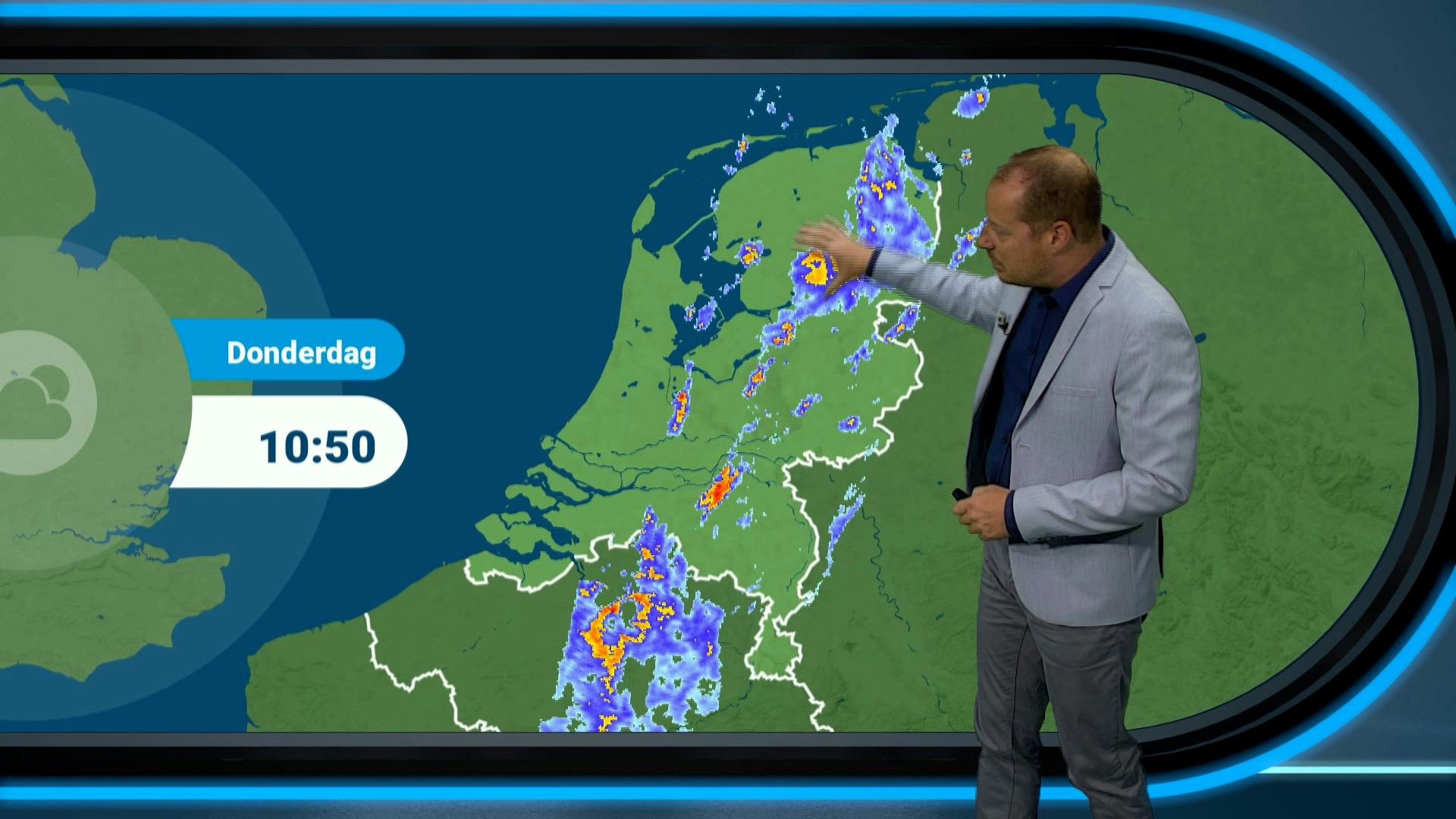 Weerplaza: 'Trein Aan Buien Dendert Vandaag Nog Door'