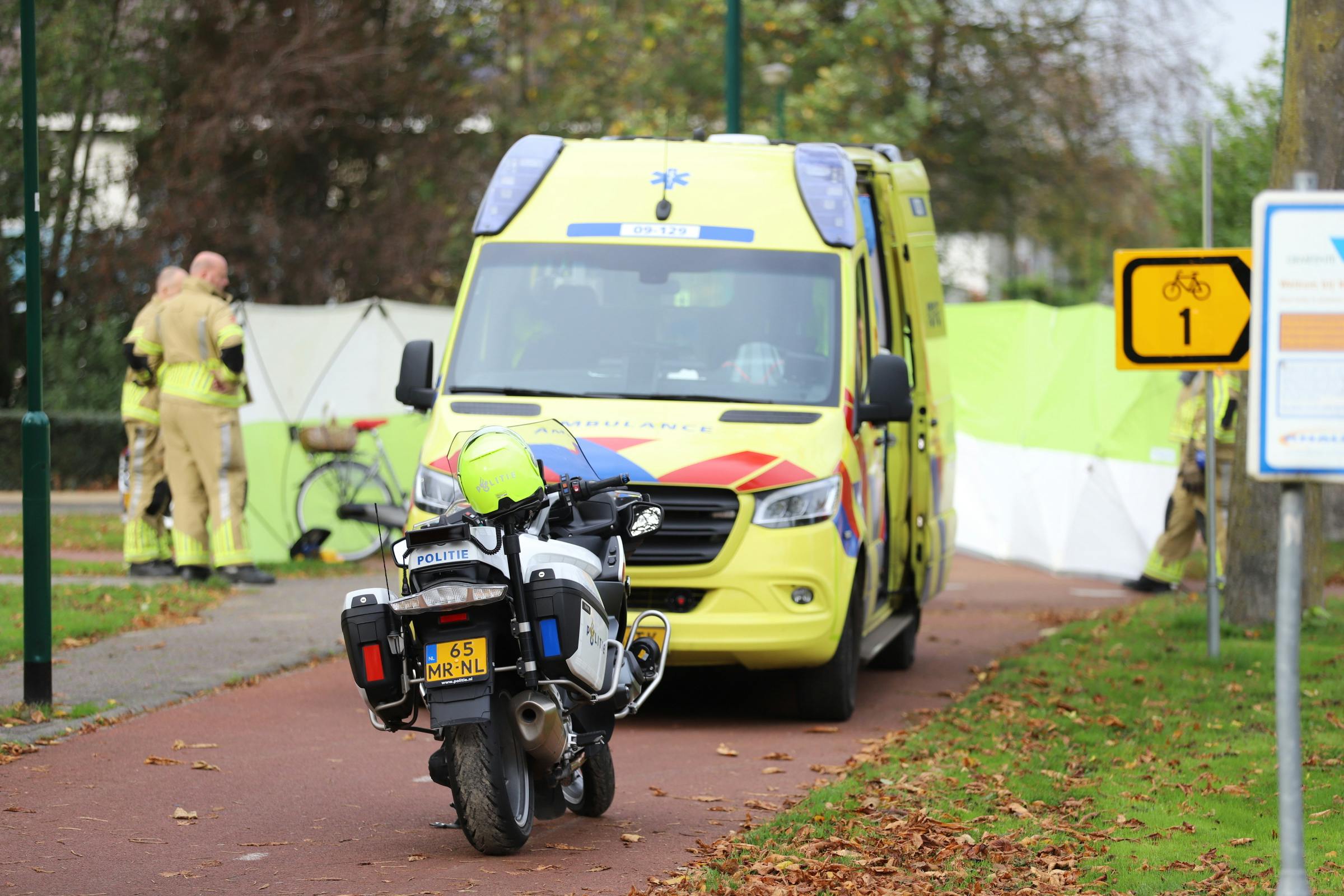 Fietser Raakt Gewond Bij Val Van Fiets In Veenendaal