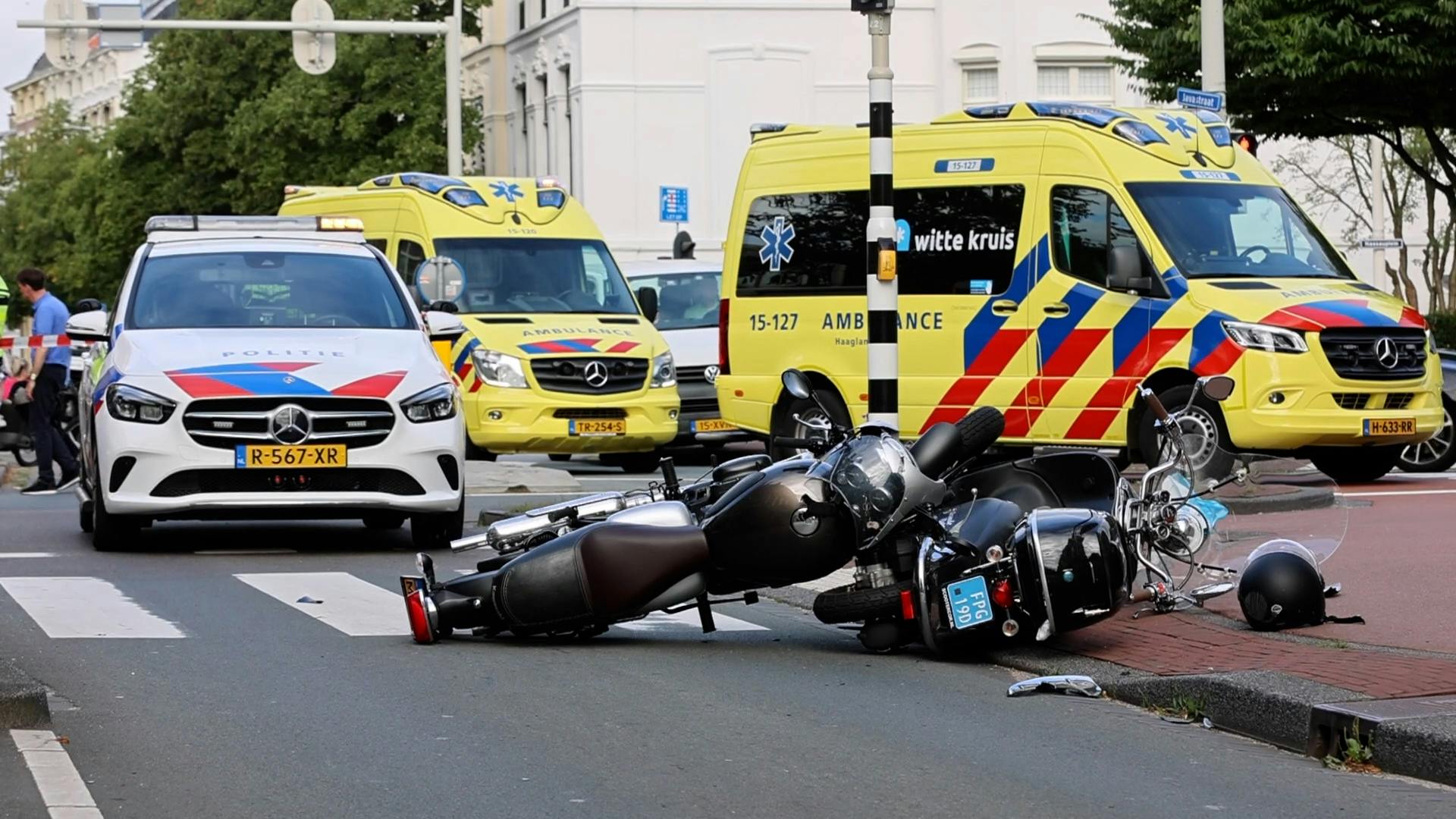 Motorrijder En Scooterrijder Gewond Bij Ongeluk Javastraat