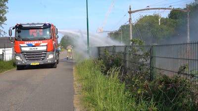 Geen treinen door bermbranden tussen Breda en Gilze-Rijen