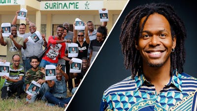Jeangu Macrooy maakt Surinamers trots in onrustige tijd