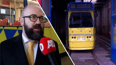 Haagse 'Oekraïne-tram' moet oorlog van vergetelheid redden