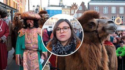 Kritiek op kamelen en schmink bij Driekoningen in Den Bosch