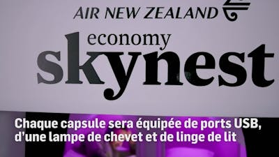Air New Zealand présente ses "skynests"