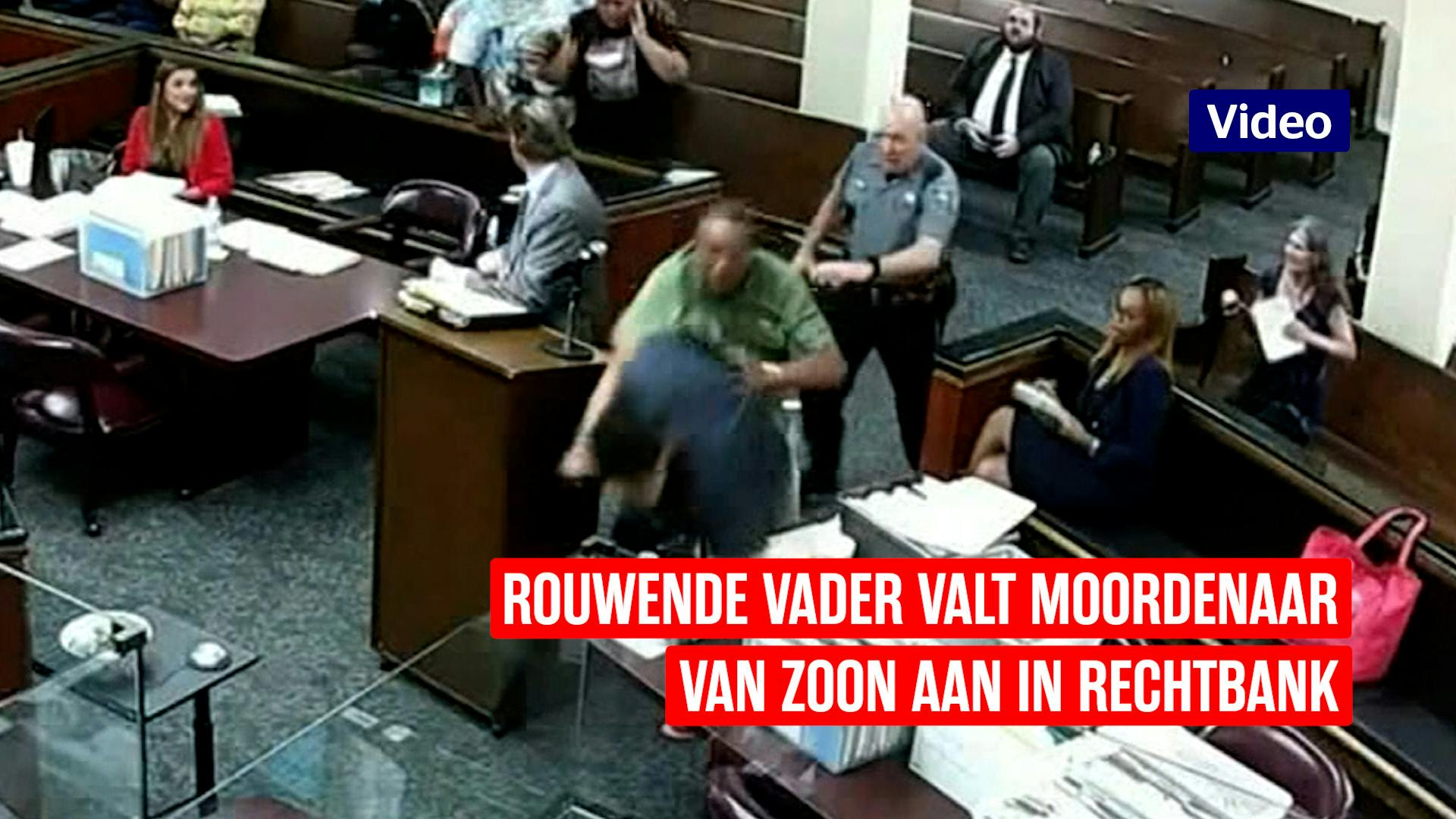 Vader Valt Moordenaar Van Zoon Aan In Rechtbank