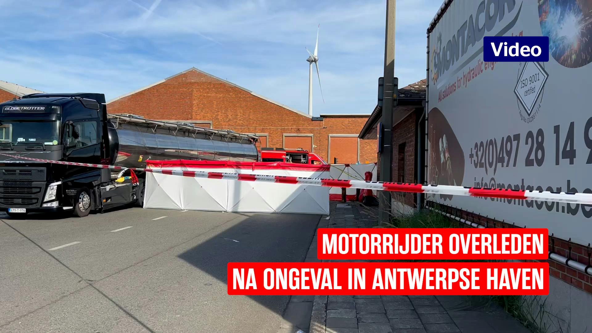 Motorrijder Overleden Na Ongeval In Antwerpse Haven