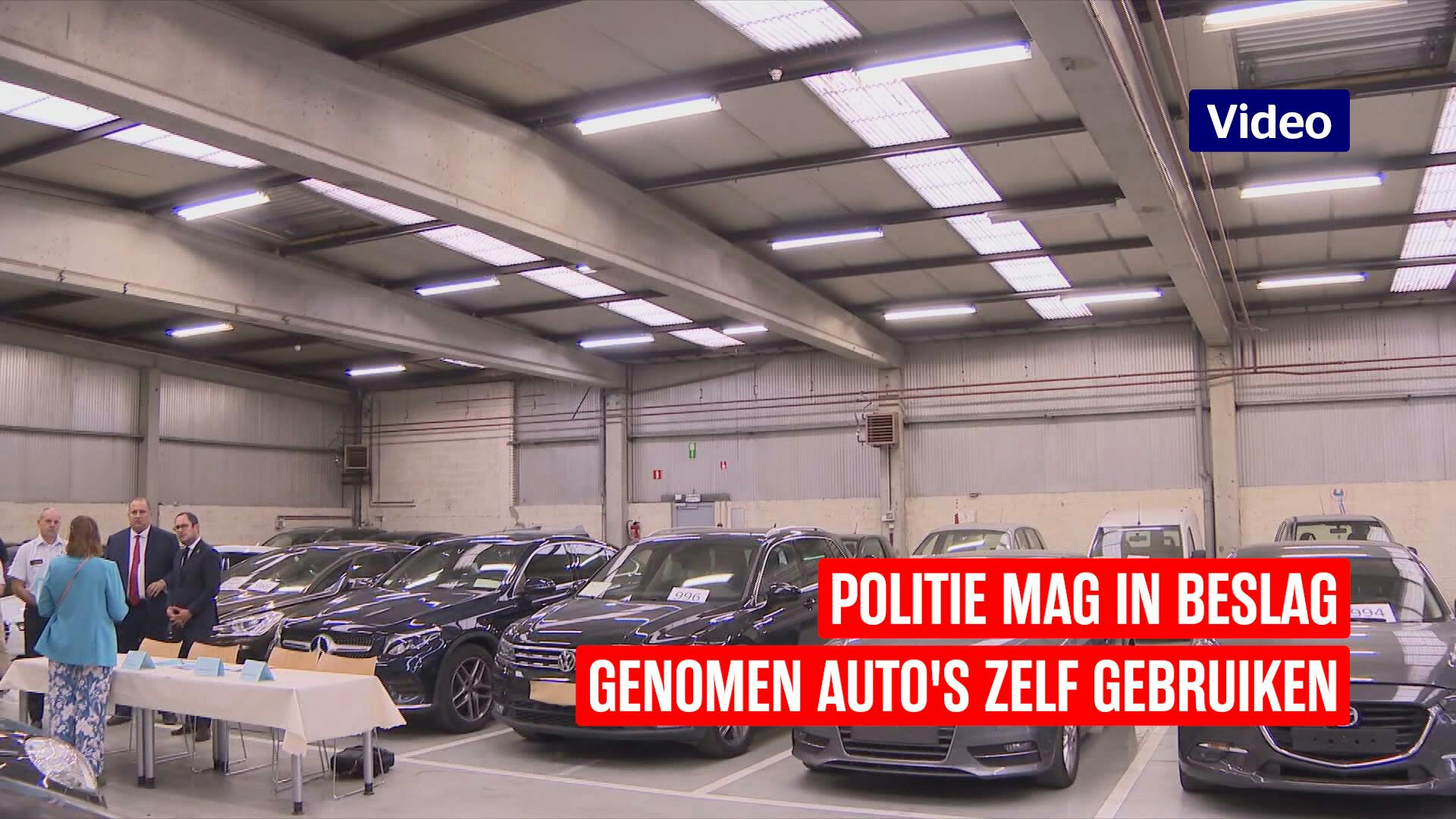 Politie Mag In Beslag Genomen Auto's Zelf Gebruiken