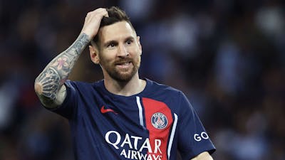 Paris Saint-Germain onderuit in laatste wedstrijd van Messi