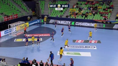 Samenvatting EK Handbal : Nederland - Zweden