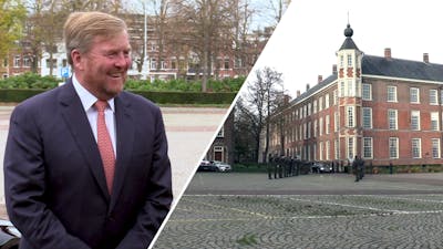 Koning Willem-Alexander heropent het Kasteel van Breda
