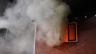 Veel rook vrijgekomen bij grote brand in Kaatsheuvel