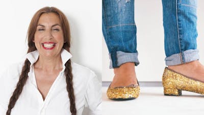 Geef je oude schoenen een nieuwe look met… Glitters!