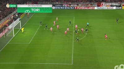 Luca Waldschmidt 1-0 Wolfsburg