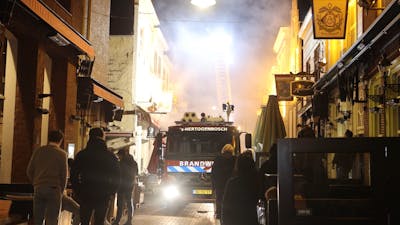 Brand in centrum van Den Bosch zorgt voor veel schade