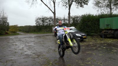 Kees is voor de derde keer Nederlands kampioen endurocross
