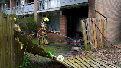 Woningbrand in Nijmegen, bewoners zijn niet thuis