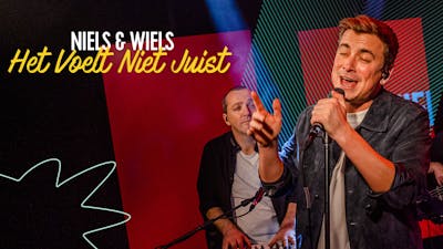 Niels & Wiels - 'Het Voelt Niet Juist' live bij Q!
