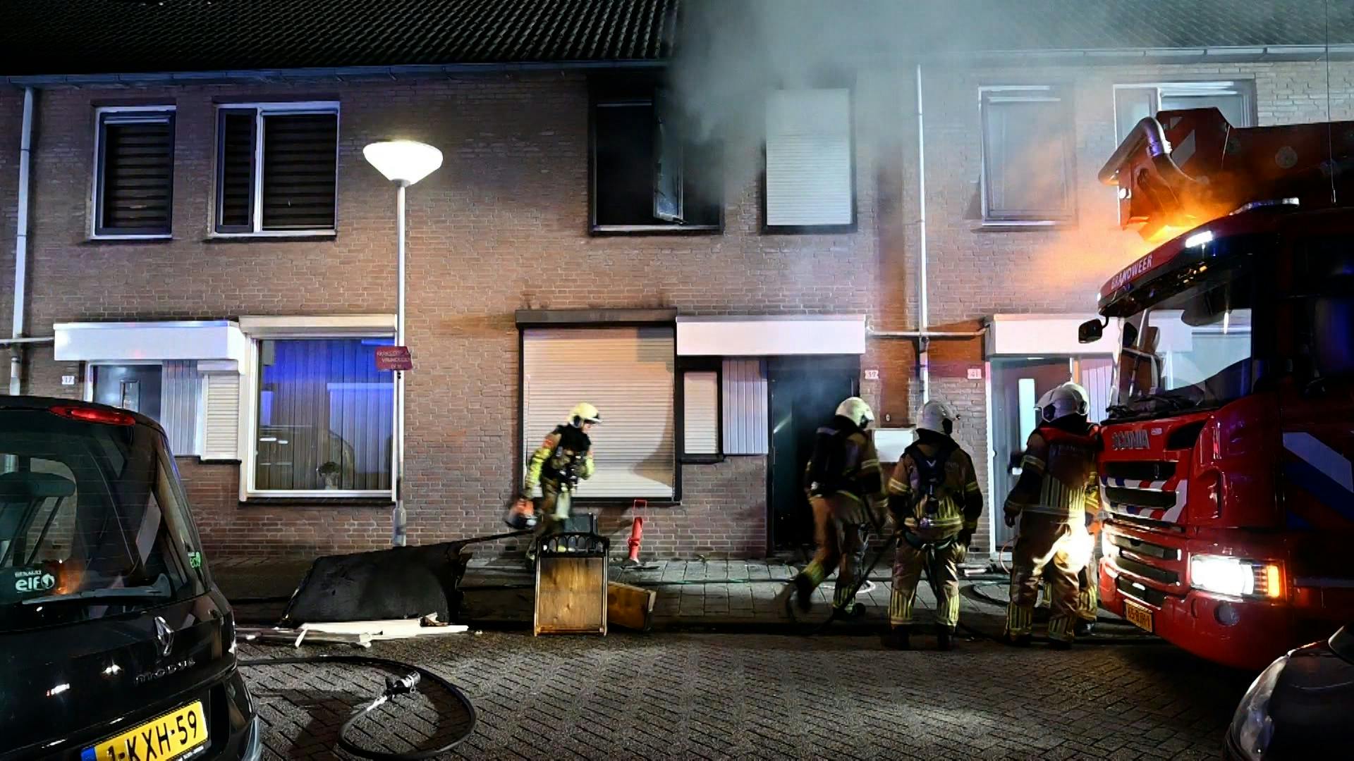 Bewoner Raakt Gewond Bij Woningbrand In Breda