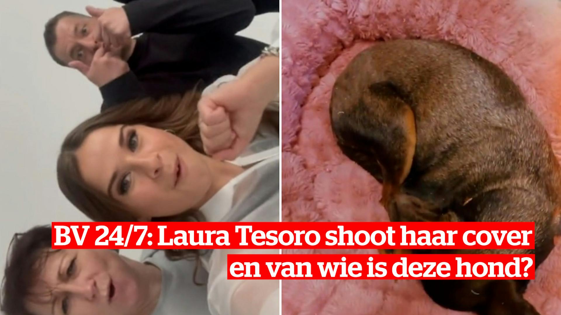 BV 24/7: Laura Tesoro shoot cover en Klaasje heeft nieuws