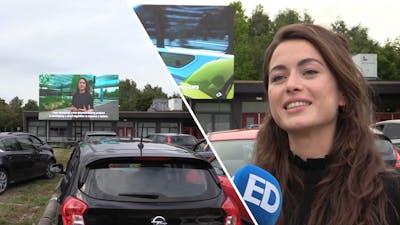 Drive-in Premiere van 'Driven by Challenges' in Eindhoven