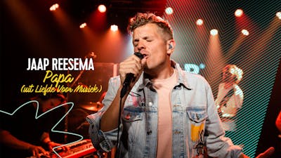 Jaap Reesema covert 'Papa' van Stef Bos live bij Q!