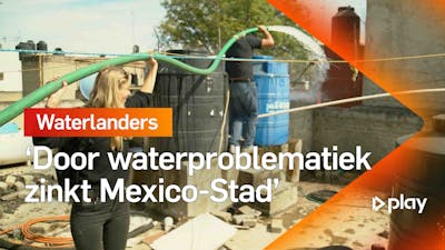 Bijna geen water meer Mexico-Stad