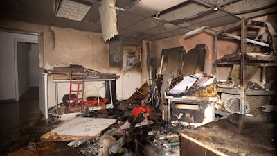 32 woningen ontruimd na brand in centrum van Arnhem