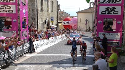 Bekijk hier de samenvatting van etappe #8 van de Giro Rosa