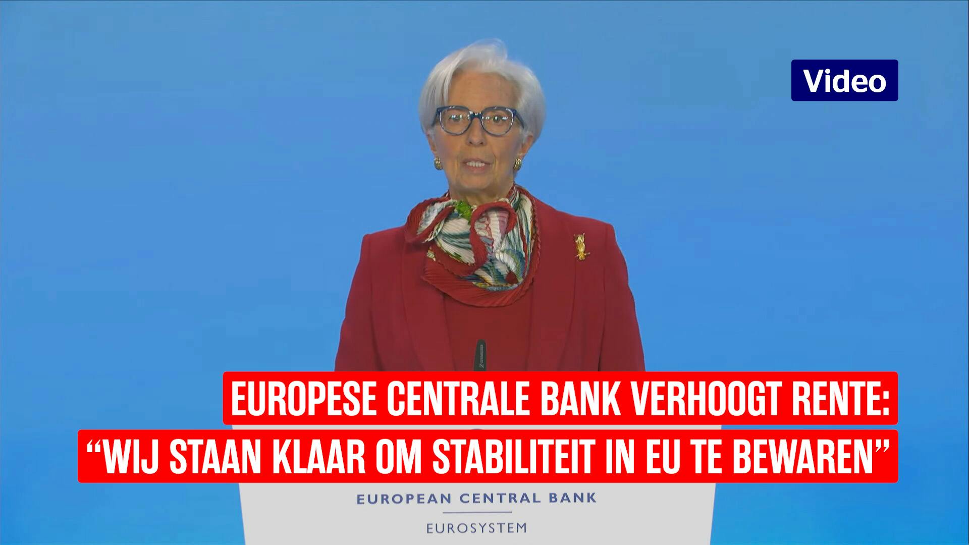 Europese Centrale Bank Verhoogt Rente Tot 3,5 Procent