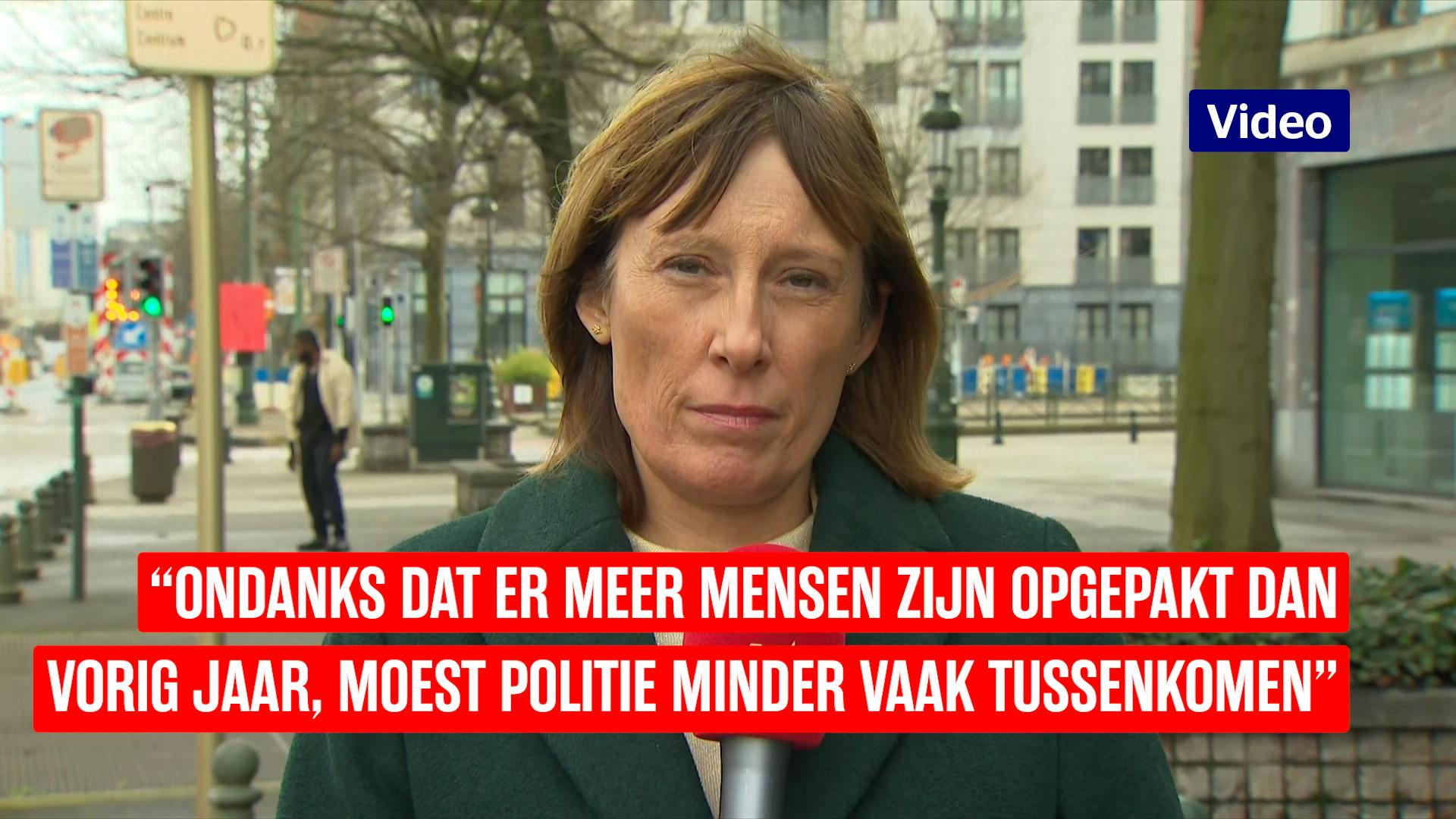 "Meer Arrestaties Maar Minder Interventies In Brussel"