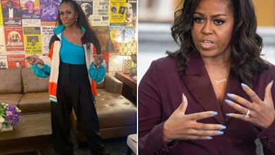 Michelle Obama bijna onherkenbaar door nieuwe, hippe look