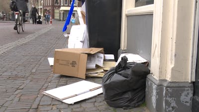 Utrecht verandert in vuilnisbelt door staking