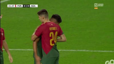 Ramos maakte de derde voor Portugal tegen Nigeria