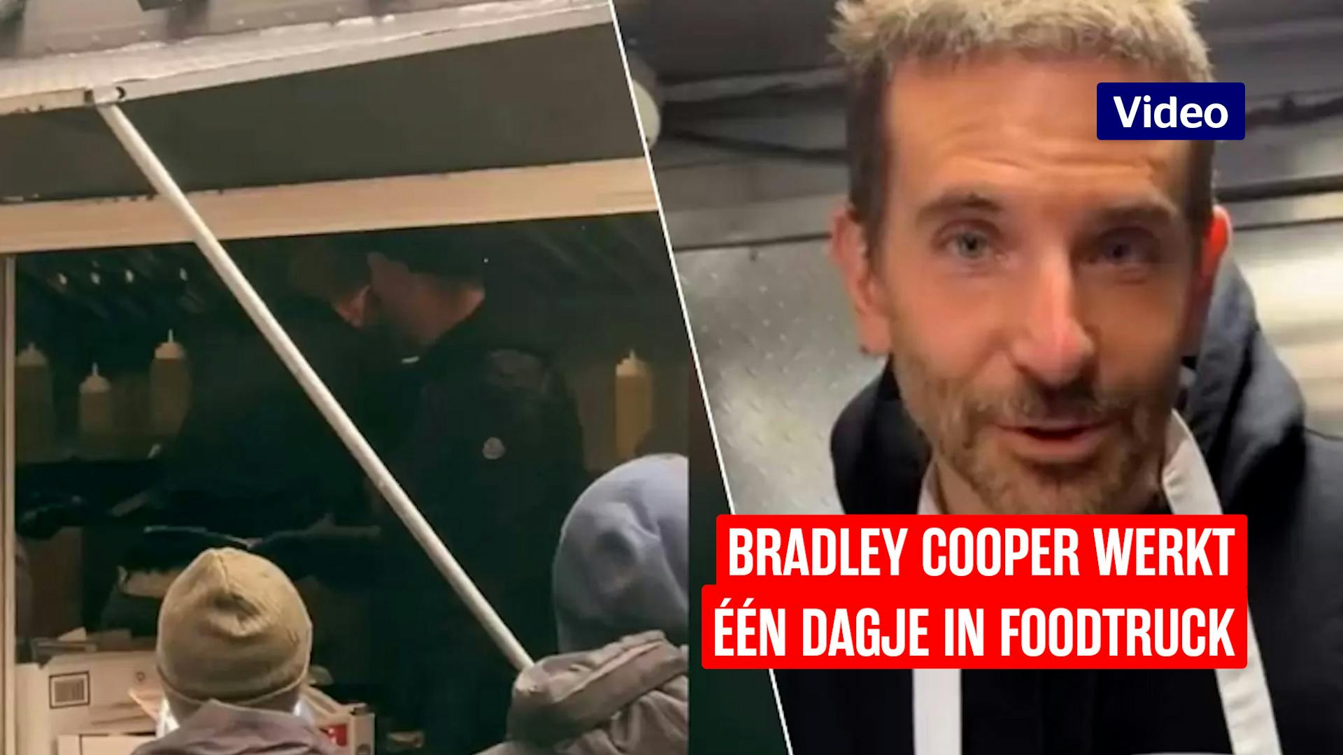 New Yorkers schuiven aan voor sandwich van Bradley Cooper