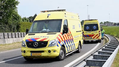 Motorrijder (84) overleden bij ongeval op A65 bij Tilburg